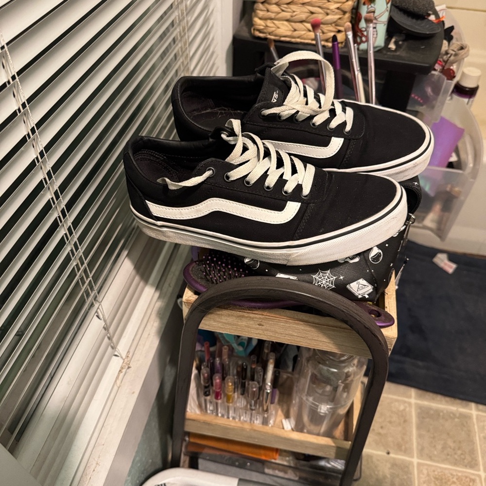 Vans Old Skool Skate Shoe - Black